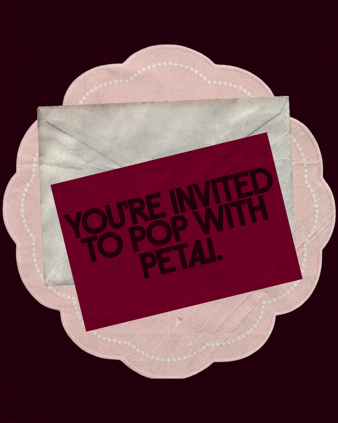 Petali botanical soda brand mockup